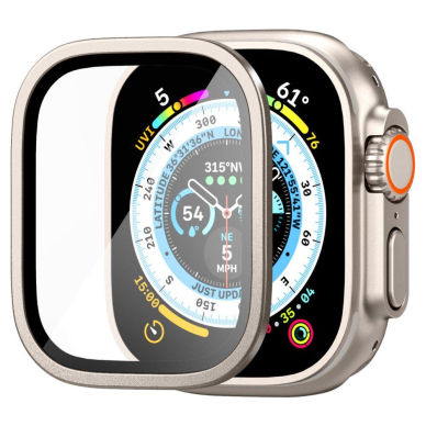 Ekrano apsauga Spigen GLAS.TR SLIM PRO Apple Watch ULTRA (49 MM) TITANIUM 9