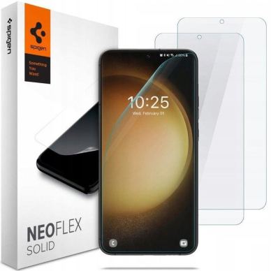 Ekrano apsauga Spigen NEO FLEX SAMSUNG GALAXY S23 2VNT.