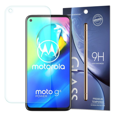 Akcija! Ekrano apsauga Tempered Glass 9H  Motorola Moto G8 Power (packaging - envelope)