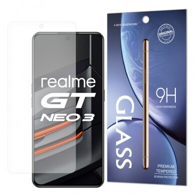 Ekrano apsauga Tempered Glass 9H Realme GT Neo 3 (packaging - envelope)