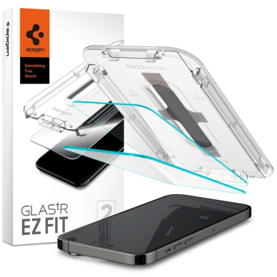 Ekrano apsauga TEMPERED GLASS Spigen GLAS.TR 2-PACK IPHONE 14 PRO