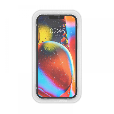 Ekrano Apsauginis Stiklas SPIGEN ALM GLASS FC IPHONE 13 / 13 PRO 2