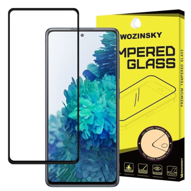 Ekrano Apsauginis Stiklas Su Rėmeliu (tinka su dėklu) Wozinsky 2x Tempered Glass Full Glue Super Tough Screen Protector Xiaomi Redmi Note 10 Pro Juodas