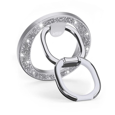 ESR Halolock MagSafe ring stand the phone - silver glitter