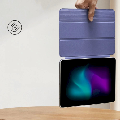 ESR Rebound Magnetic planšetės dėklas iPad Pro 11.5 2024 - Violetinis 2