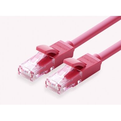 Eterneto kabelis Ugreen RJ45 Cat 6 UTP 1000 Mbps 5 m Juodas (NW101 50187) 1