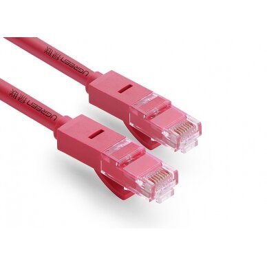 Eterneto kabelis Ugreen RJ45 Cat 6 UTP 1000 Mbps 5 m Juodas (NW101 50187) 2