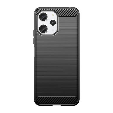 Flexible carbon pattern case for Xiaomi Redmi 12 Carbon Case - black 6