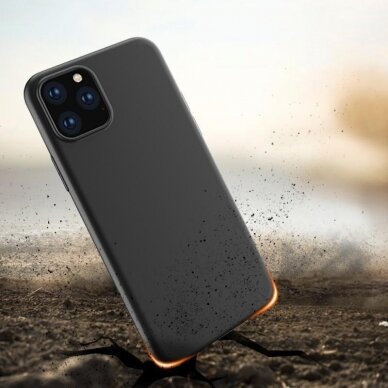 Gel flexible cover for iPhone 15 Soft Case - black 1