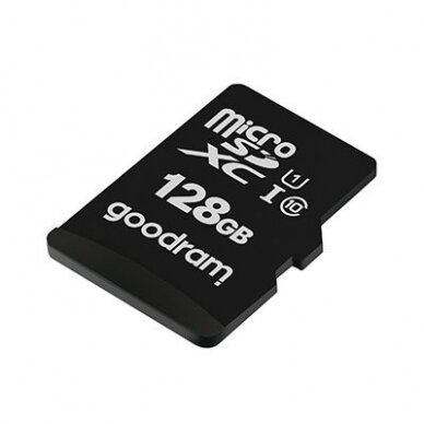 Goodram Microcard 128 GB micro SD XC UHS-I class 10 memory card, SD adapter (M1AA-01280R12) UGLX912 4