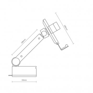 Gravitacinis laikiklis Baseus Dashboard Windshield Phone Bracket Holder juodas (Suyl-Jy01) 22