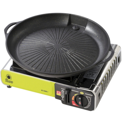 Grill grate grill pan a gas camping stove grill