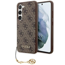 Guess 4G Charms Collection Dėklas Samsung Galaxy A35 - Rudas