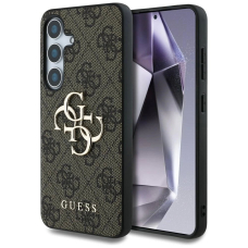 Guess Big 4G Logo Classic Logo Dėklas Samsung Galaxy S25 Plus Rudas