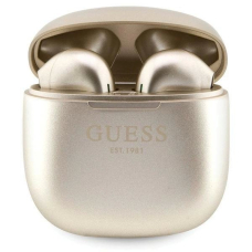 Guess GUTWST26PSD TWS bluetooth ausinės + docking station - gold Classic EST Logo