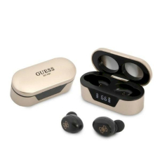 Guess GUTWST31ED TWS Bluetooth earphones + docking station gold / gold