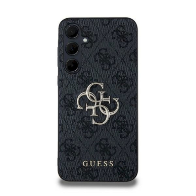 Guess 4G Big Metal Logo Dėklas Samsung Galaxy A35 - Juodas 2