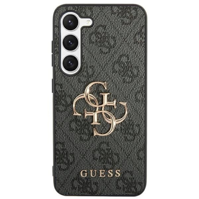 Guess 4G Big Metal Logo Dėklas Samsung Galaxy A55 - Juodas 2