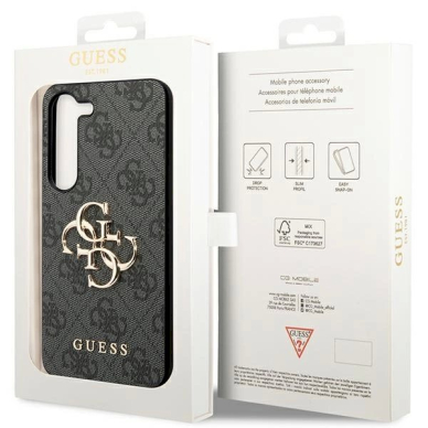 Guess 4G Big Metal Logo Dėklas Samsung Galaxy A55 - Juodas 7