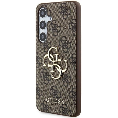 Guess 4G Big Metal Logo Dėklas Samsung Galaxy A55 - Rudas 1