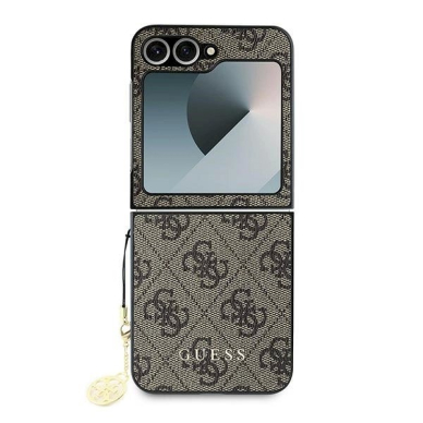 Guess 4G Charm Dėklas Samsung Galaxy Z Flip 6 - rudas 1