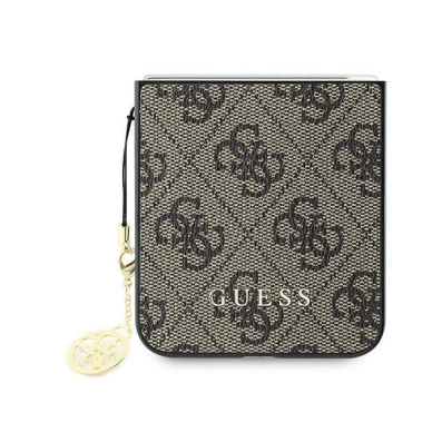 Guess 4G Charm Dėklas Samsung Galaxy Z Flip 6 - rudas 4