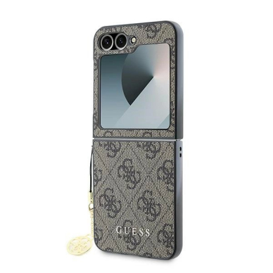 Guess 4G Charm Dėklas Samsung Galaxy Z Flip 6 - rudas 5