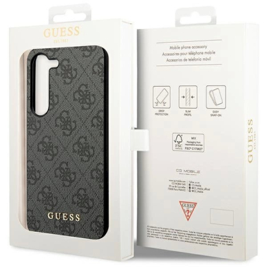 Guess 4G Charms Collection Dėklas Samsung Galaxy A35 - Juodas 7