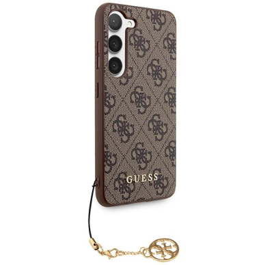 Guess 4G Charms Collection Dėklas Samsung Galaxy A35 - Rudas 3