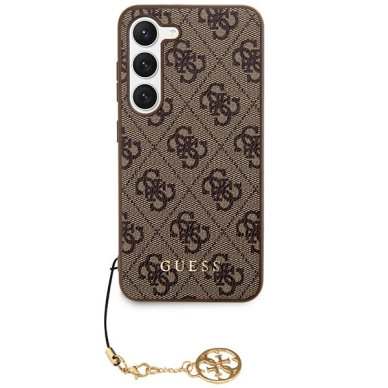 Guess 4G Charms Collection Dėklas Samsung Galaxy A55 - Rudas 2