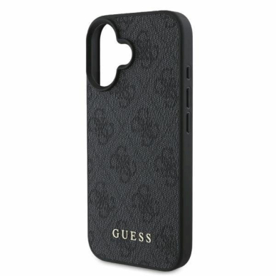 Guess 4G Classic iPhone 16 Dėklas - juodas 3