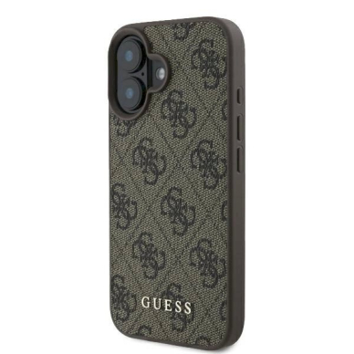 Guess 4G Classic iPhone 16 Plus Dėklas - rudas 1