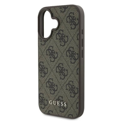 Guess 4G Classic iPhone 16 Plus Dėklas - rudas 5