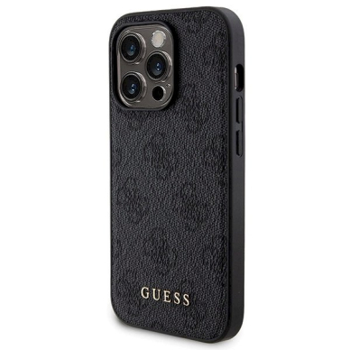 Guess 4G Metal Logo Dėklas set iPhone 13 Pro + 5000mAh MagSafe power bank - Juodas 1