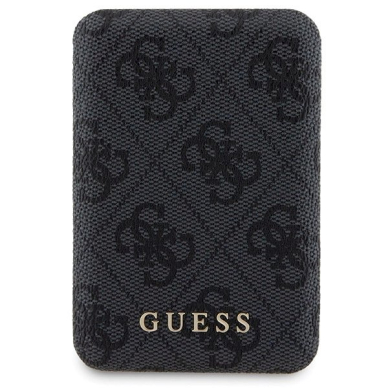 Guess 4G Metal Logo Dėklas set iPhone 13 Pro + 5000mAh MagSafe power bank - Juodas 7