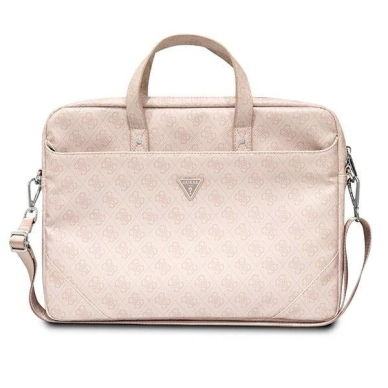 Guess Bag GUCB15P4TP 16 &quot; Rožinis Saffiano 4G Triangle Logo 2