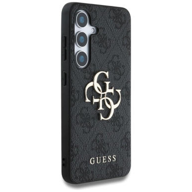 Guess Big 4G Logo Classic Logo Dėklas Samsung Galaxy S25 Juodas 3