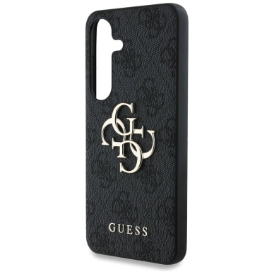 Guess Big 4G Logo Classic Logo Dėklas Samsung Galaxy S25 Plus Juodas 5