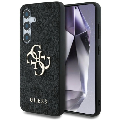 Guess Big 4G Logo Classic Logo Dėklas Samsung Galaxy S25 Plus Juodas