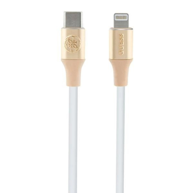 Guess Ebossed Logo USB-C / Lightning Kabelis 1.5m fast charging - gold