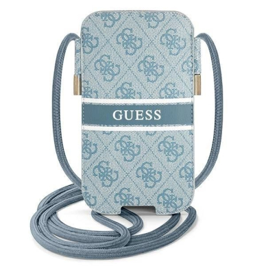 Guess Krepšys GUPHL4GDBL 6.7" Mėlynas/Mėlynas hardcase 4G Stripe