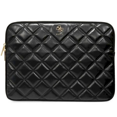 Guess Quilted 4G cover a 14 laptop - Juodas