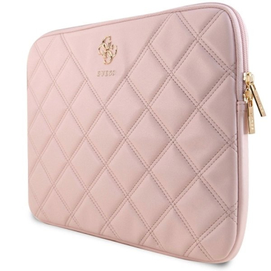 Guess Quilted 4G cover a 14 laptop - Rožinis 1