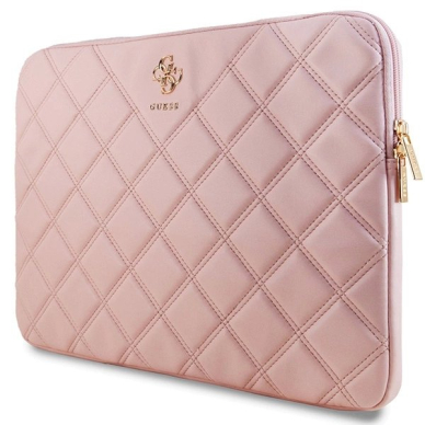 Guess Quilted 4G cover a 16 laptop - Rožinis 1