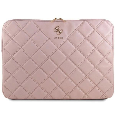 Guess Quilted 4G cover a 16 laptop - Rožinis