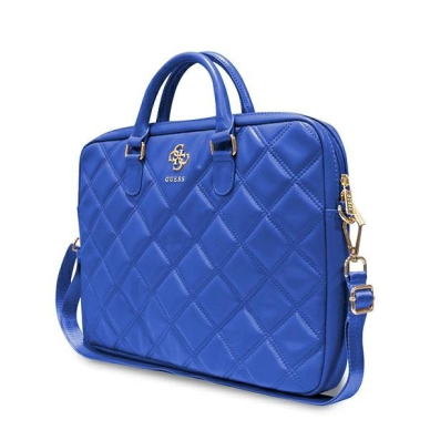 Guess Quilted 4G Krepšys a 16 laptop - blue