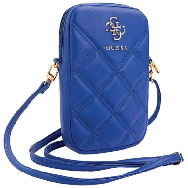 Guess Zip Quilted 4G Krepšys - blue 2