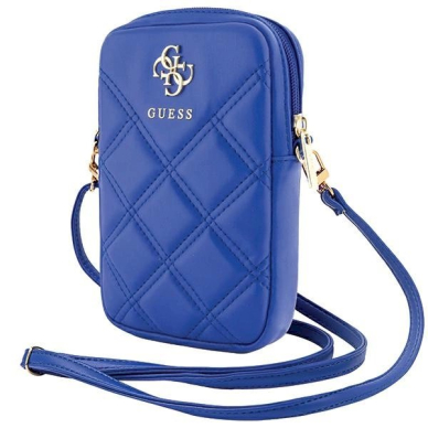 Guess Zip Quilted 4G Krepšys - blue