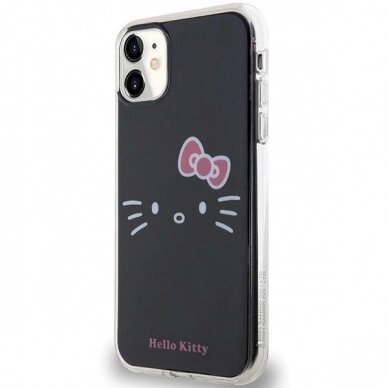 Hello Kitty Dėklas IML Kitty FaceiPhone 11 / Xr - Juodas 1