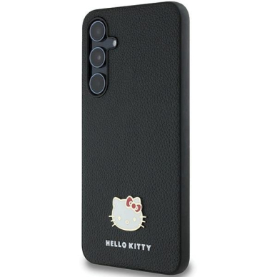 Hello Kitty Metal Logo Kitty Head Dėklas Samsung Galaxy A55 - Juodas 1